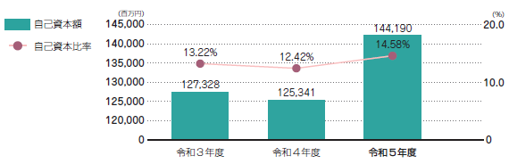 自己資本比率の状況